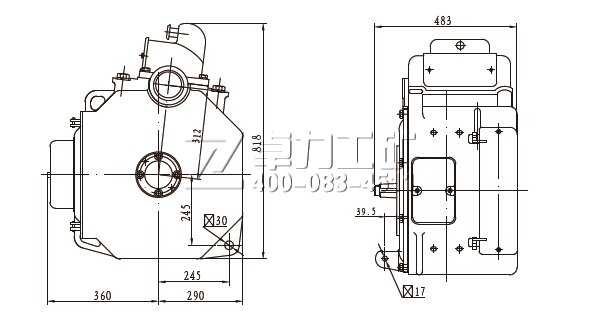 ZQ-21��ZQ-24�V��һ����ֱ������늄әC���b�ߴ�D